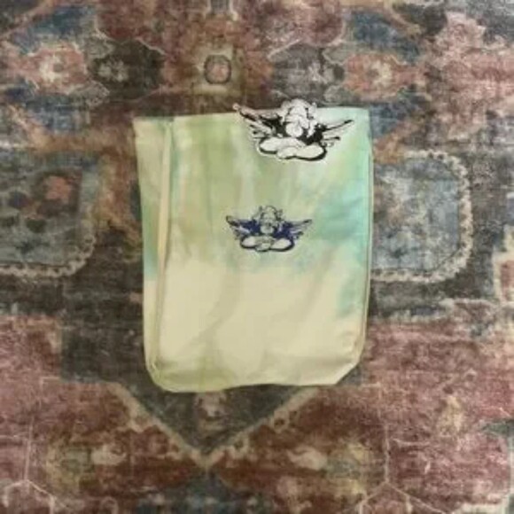 Boys Lie Drawstring Bag/Backpack NWT NIP Tie Dye Cherub Angel Exclusive Multi - Picture 6 of 13